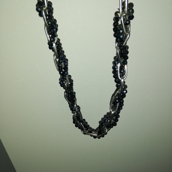 Crystal beaded necklace - Picture 4 of 4